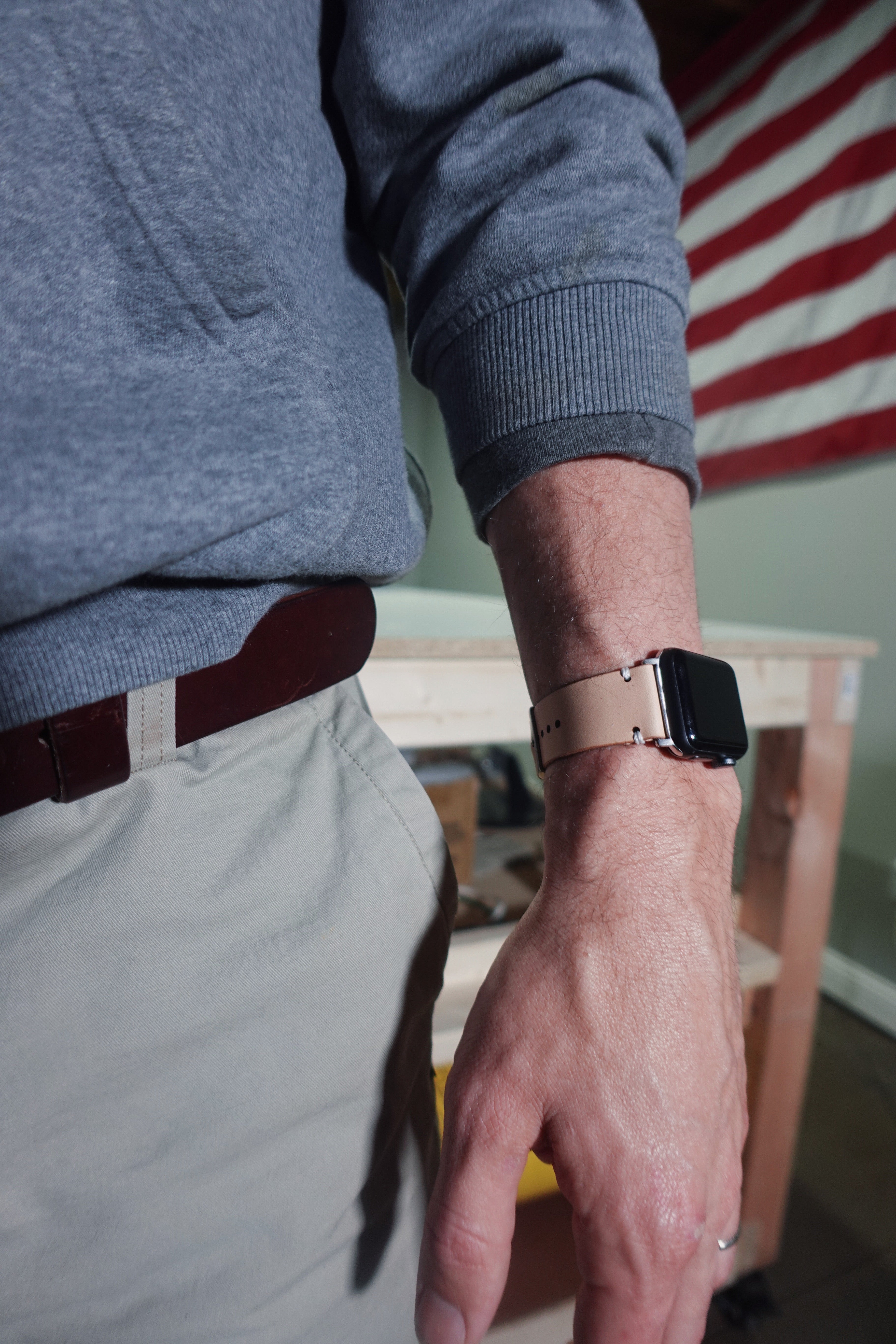 Full-Grain Leather Watch Strap