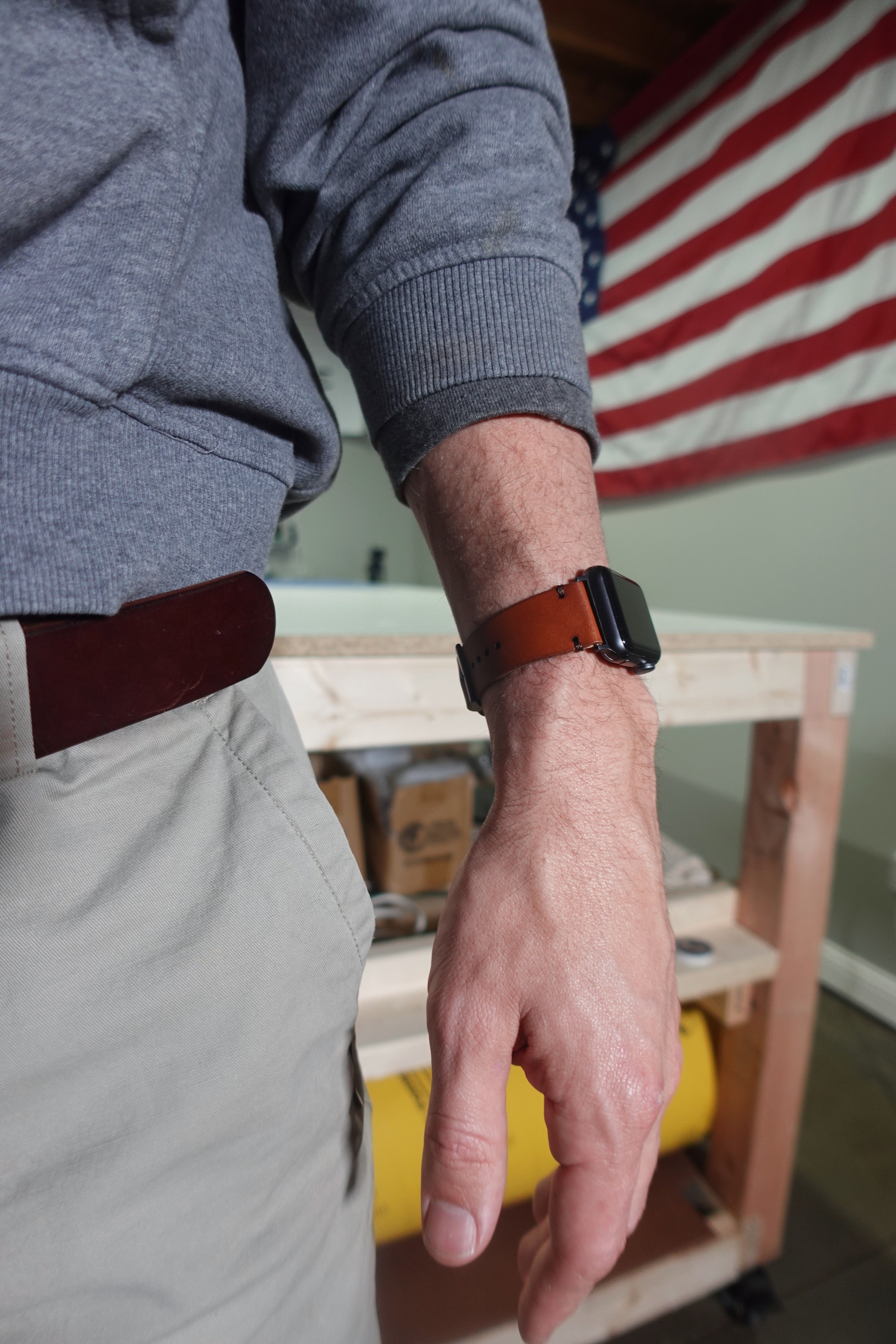 Full-Grain Leather Watch Strap