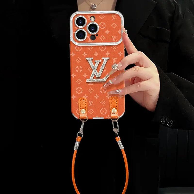 Luxury Crossbody Phone Case with Strap