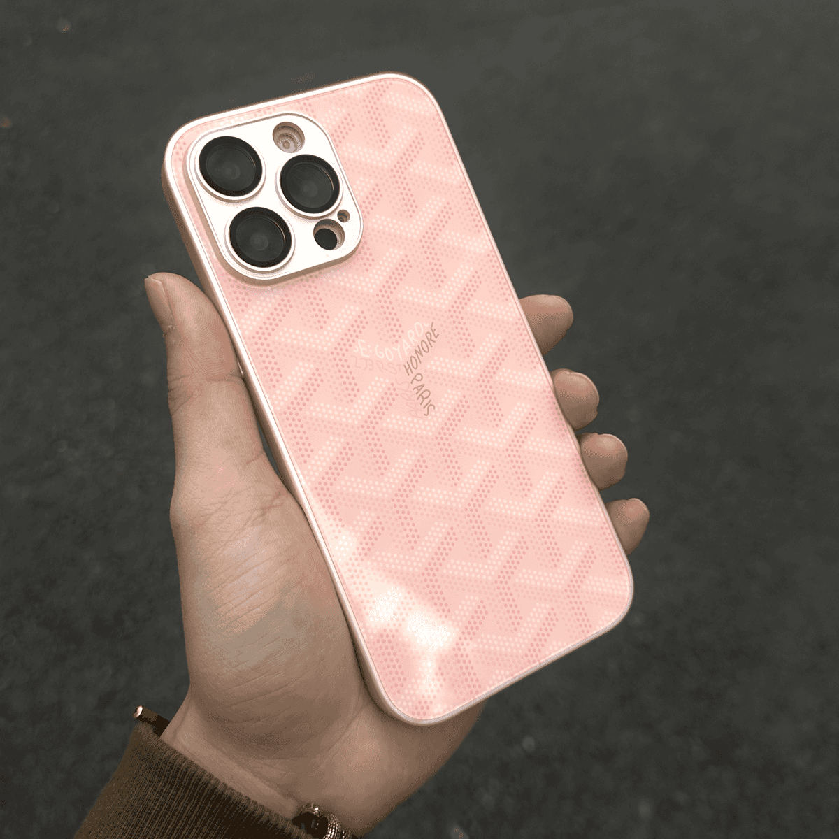 Θήκη για iPhone G-Y Luxury Geometric Monogram