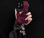Luxus Velvet Rose tok iPhone-hoz – Teljes lencsevédelem