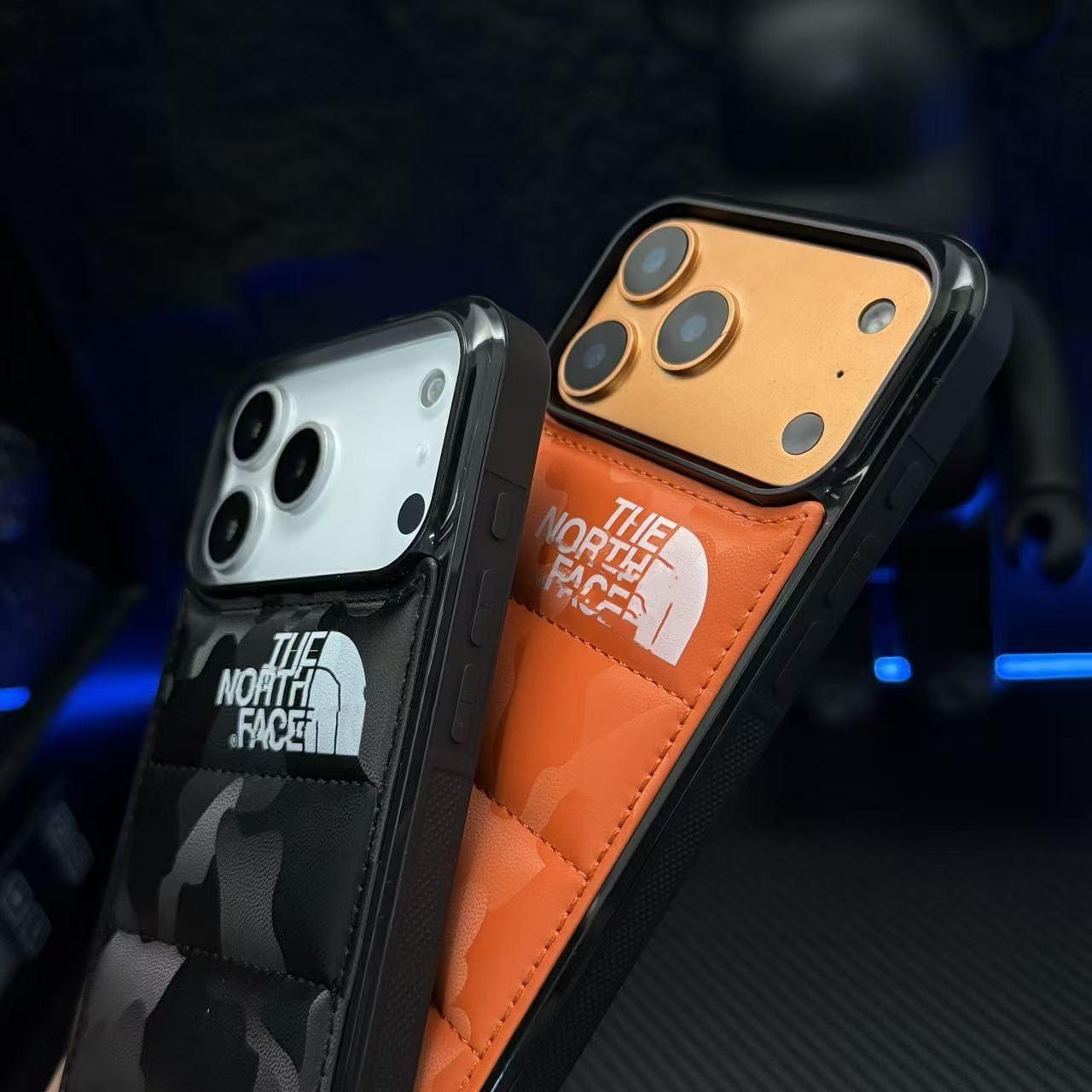 Étui de protection pour iPhone de style Puffer absorbant les chocs
