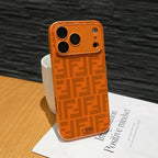 Custodia per iPhone antiurto con motivo di lusso con protezione per fotocamera