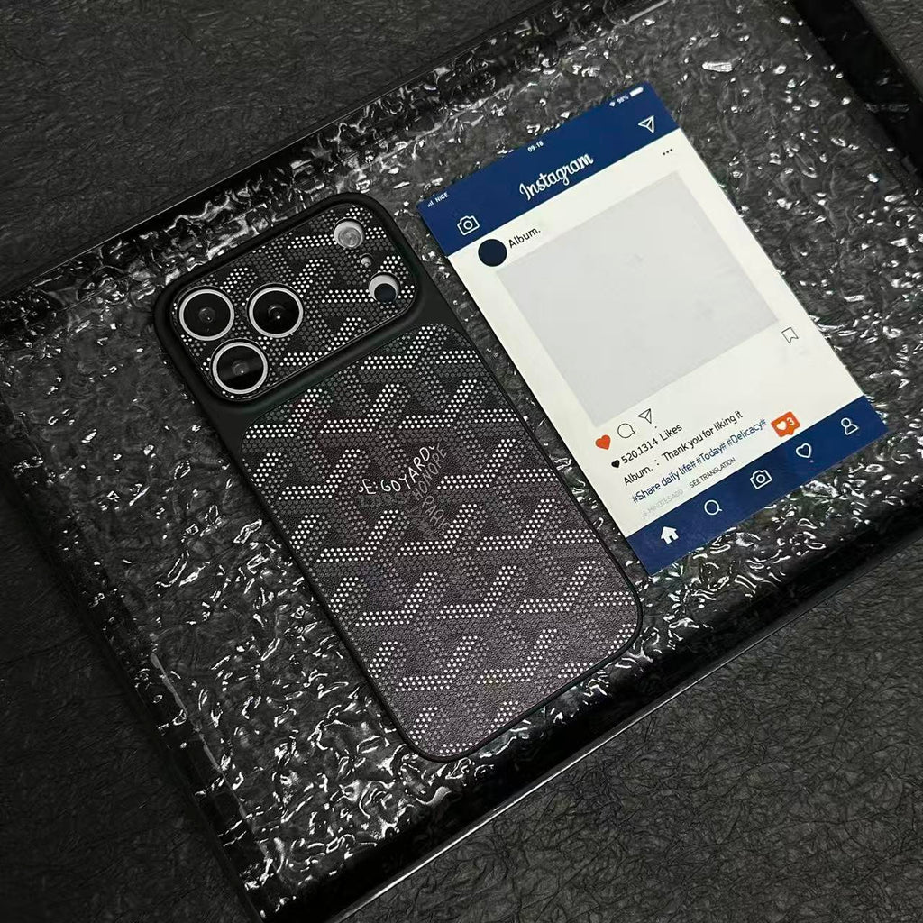 G-Y Κομψή θήκη με ανάγλυφη υφή για iPhone