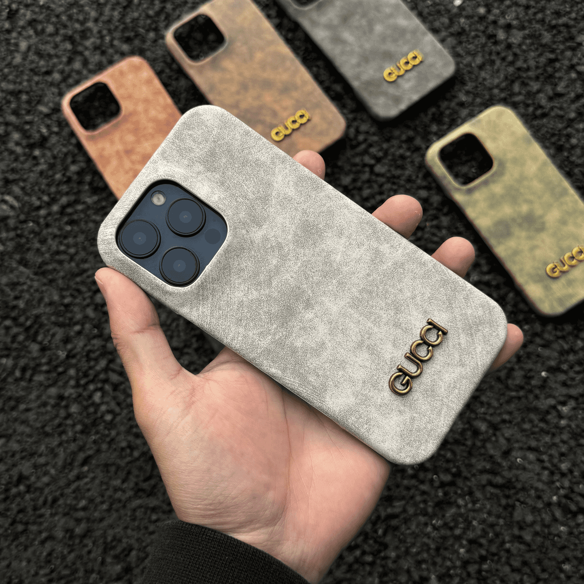 Κλασική Vintage θήκη iPhone σε στυλ σουέτ