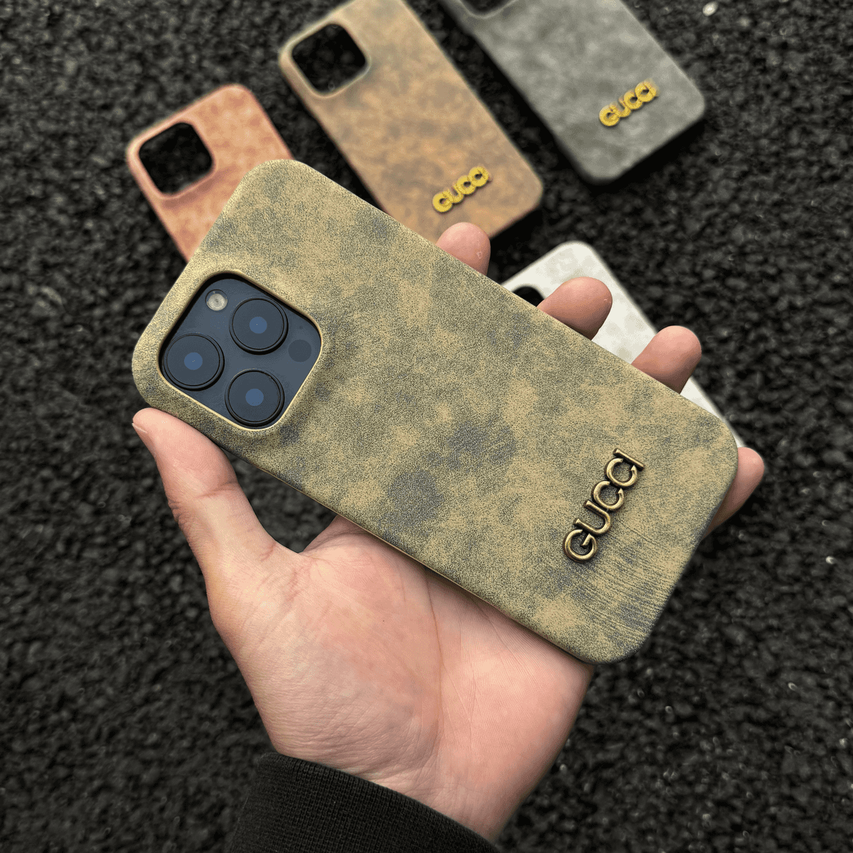 Κλασική Vintage θήκη iPhone σε στυλ σουέτ