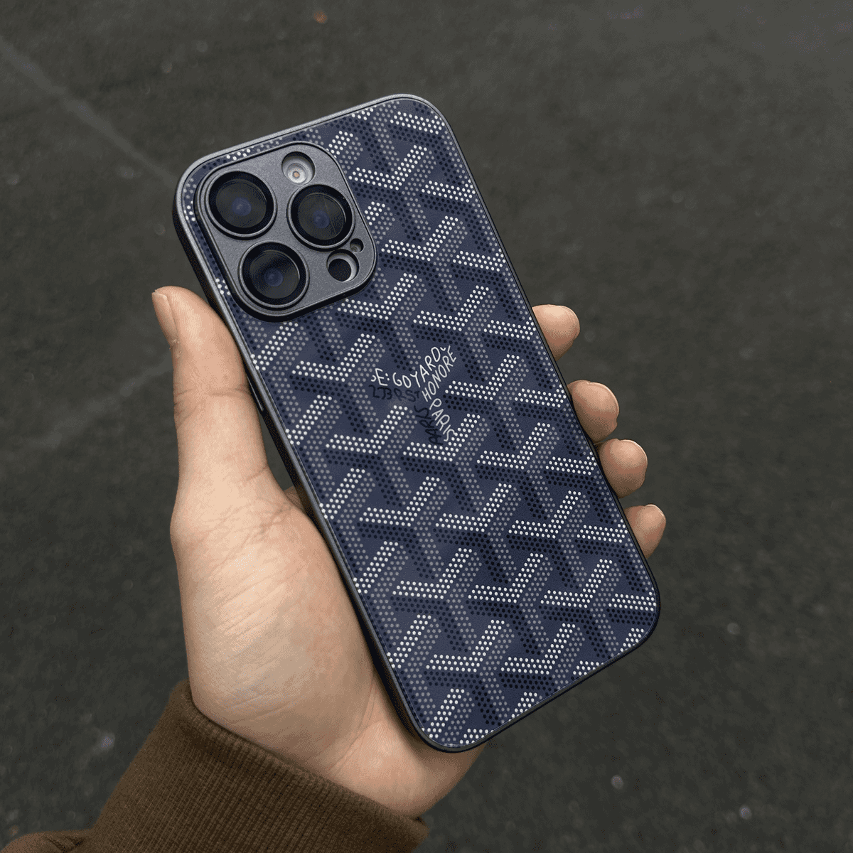 Θήκη για iPhone G-Y Luxury Geometric Monogram