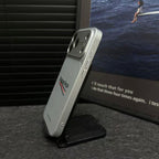 Balenciaga-inspirerat matt skyddande iPhone-fodral med hellinsskydd