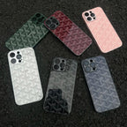 G-Y Luxury Geometric Monogram iPhone Case
