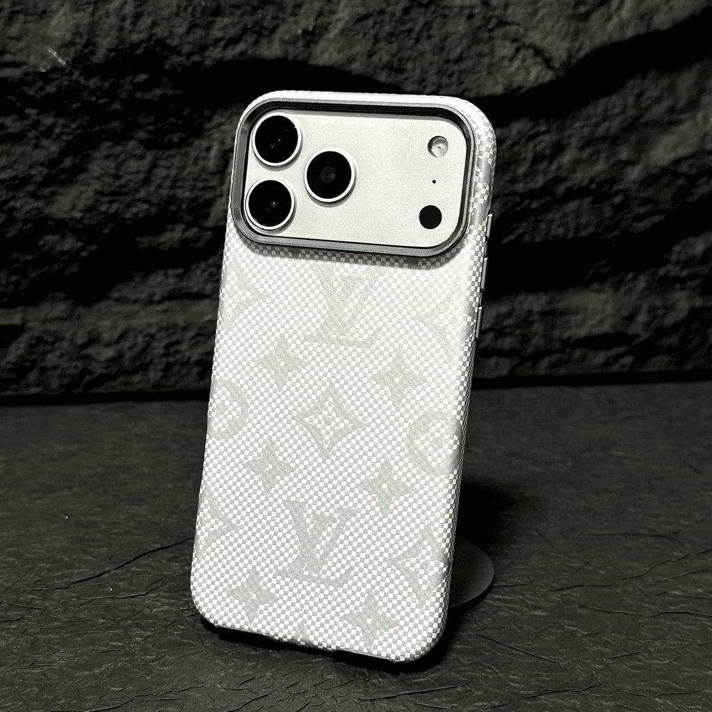Luxury Carbon Fiber Stripe iPhone Case
