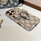 Prémium klasszikus vászon kártyatartó iPhone tok