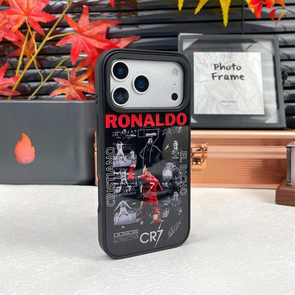 Magnetické pouzdro na telefon Football Legends – Nárazuvzdorné měkké TPU s vyměnitelnou zadní stranou