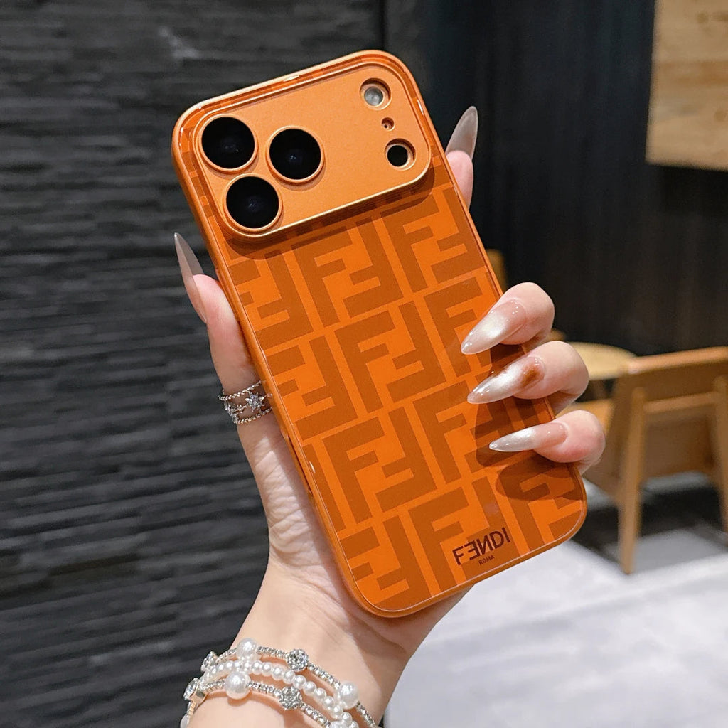 Θήκη iPhone με πολυτελή μοτίβο αντικραδασμική με προστασία κάμερας