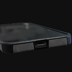Luxus báránybőr virágos tok iPhone-hoz – teljes lencsevédelem