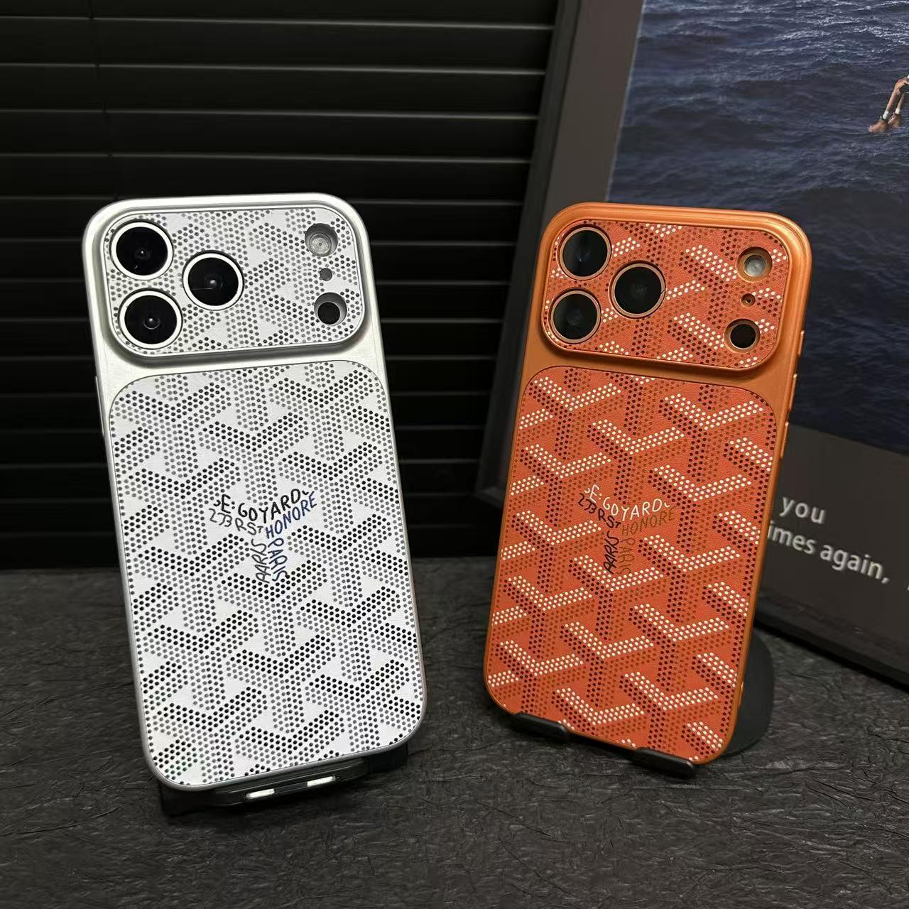 G-Y Κομψή θήκη με ανάγλυφη υφή για iPhone