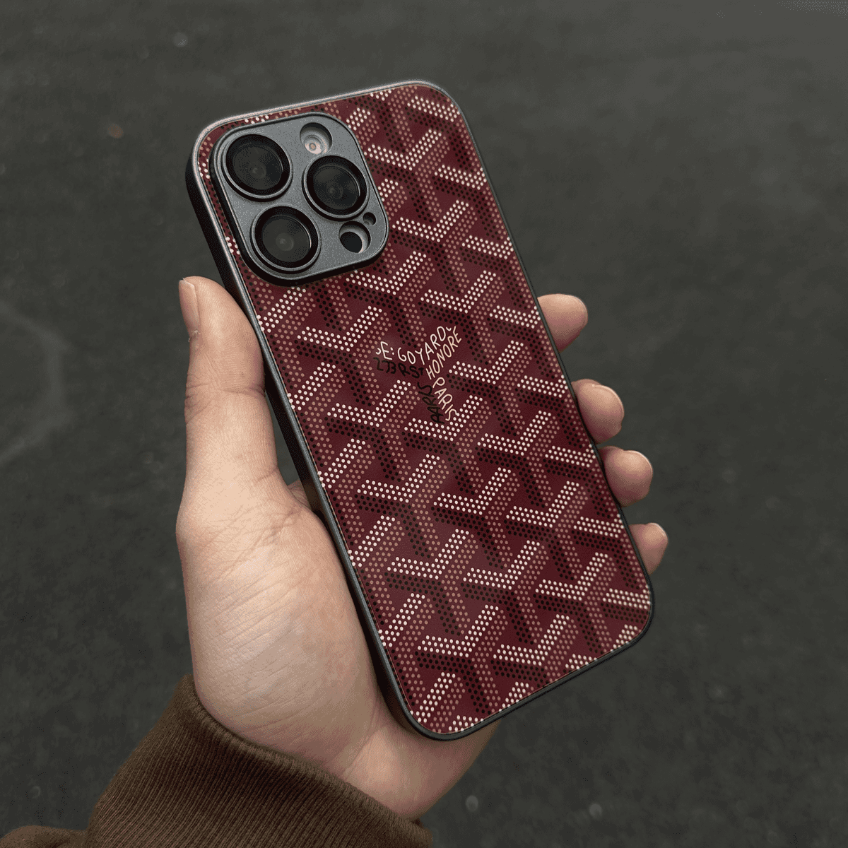 Θήκη για iPhone G-Y Luxury Geometric Monogram