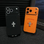 Chrome Hearts 十字皮革 iPhone 手機殼