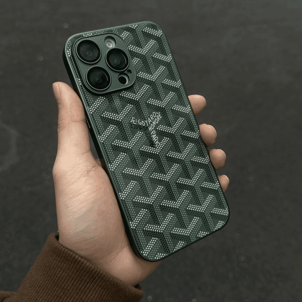 Θήκη για iPhone G-Y Luxury Geometric Monogram