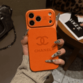 Luxus dombornyomott bőr védő iPhone tok