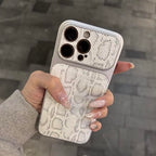 Luxus kígyóbőr textúrájú iPhone tok