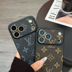 MagSafe klasszikus monogram bőr iPhone tok