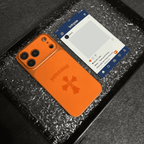 Chrome Hearts 十字皮革 iPhone 手機殼