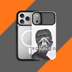 Football Legends Magnetic Phone Case – Shockproof Soft TPU with Interchangeable Back