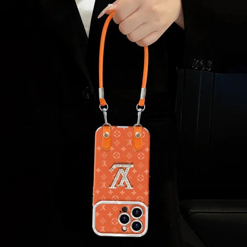 Luxury Crossbody Phone Case with Strap