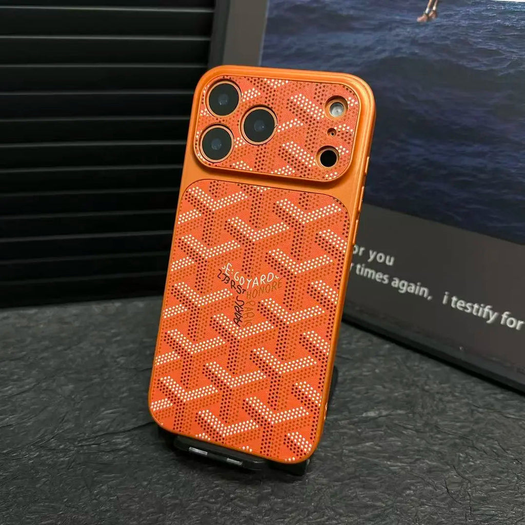 G-Y Κομψή θήκη με ανάγλυφη υφή για iPhone