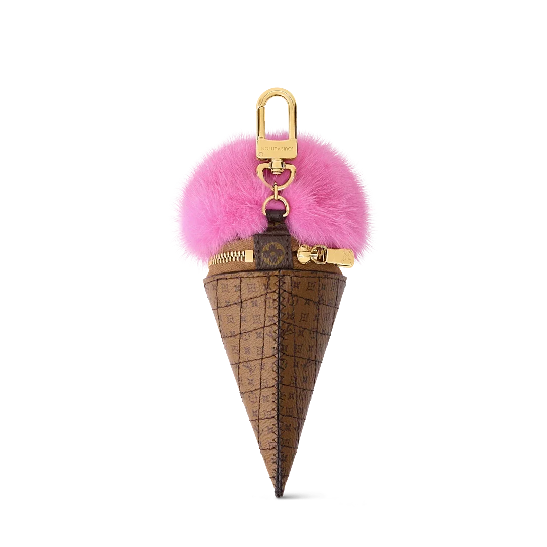 Luxury Cute Ice Cream Bag Charm