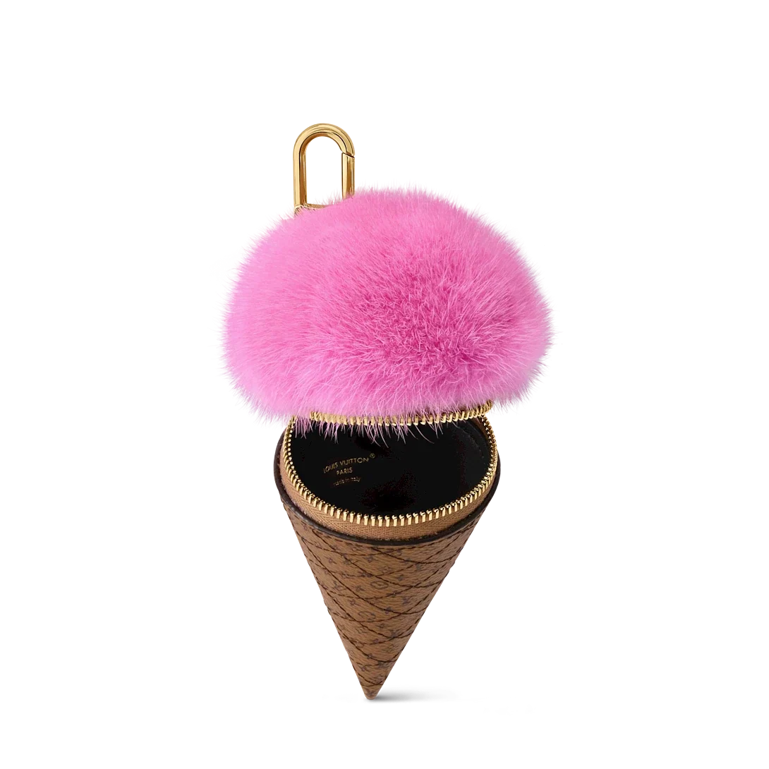 Luxury Cute Ice Cream Bag Charm