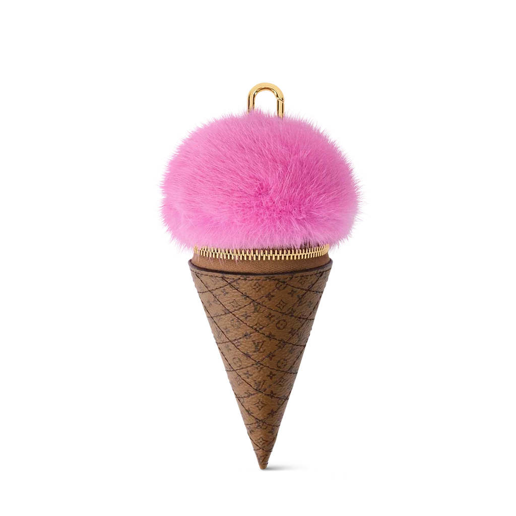 Luxury Cute Ice Cream Bag Charm