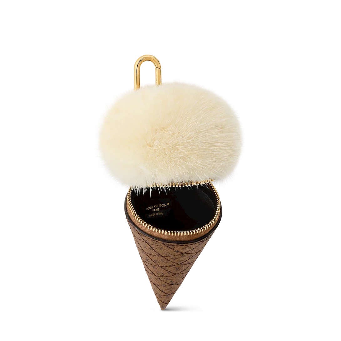 Luxury Cute Ice Cream Bag Charm