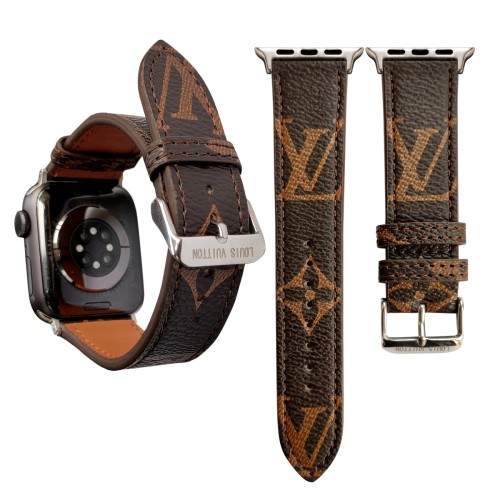 CORREA DE LUJO MARRÓN CLÁSICA PARA CORREAS DE APPLE WATCH