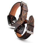 CORREA DE LUJO MARRÓN CLÁSICA PARA CORREAS DE APPLE WATCH