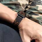 CORREA DE LUJO MARRÓN CLÁSICA PARA CORREAS DE APPLE WATCH