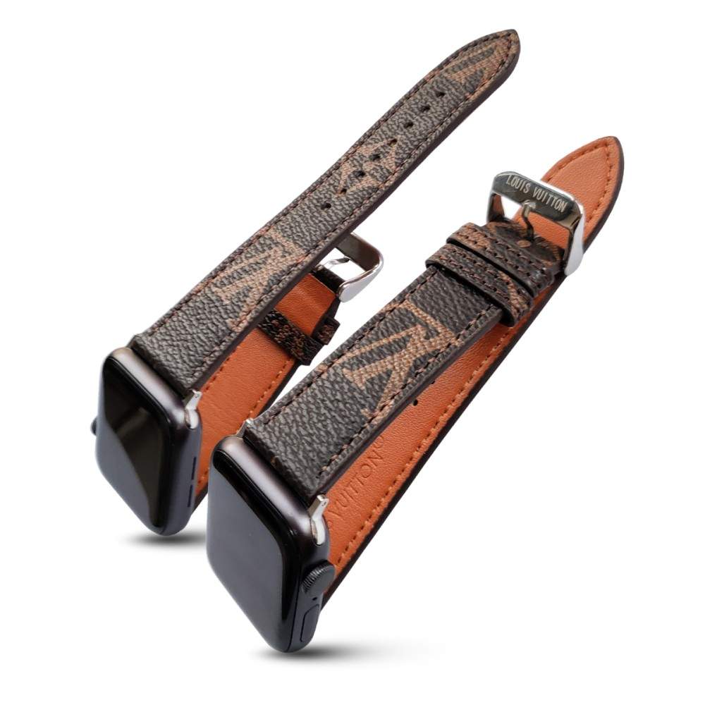 CORREA DE LUJO MARRÓN CLÁSICA PARA CORREAS DE APPLE WATCH