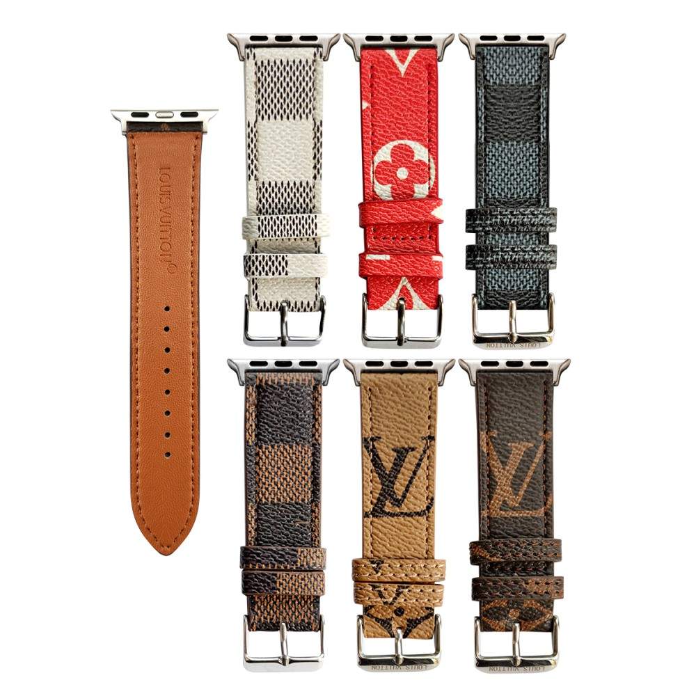 CORREA DE LUJO MARRÓN CLÁSICA PARA CORREAS DE APPLE WATCH