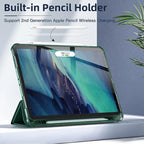BŐR FRISS NYÁRI TÉMA MINTÁS APPLE IPAD TOK CERUZA TARTÓVAL