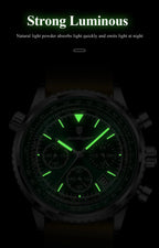 Mystic Veil Phantom Quartz – Illuminated Blackstone Luxury Watch