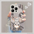 Σετ θήκης iPhone εμπνευσμένη από την Zootopia – Judy Hopps & Nick Wilde