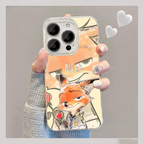 Σετ θήκης iPhone εμπνευσμένη από την Zootopia – Judy Hopps & Nick Wilde