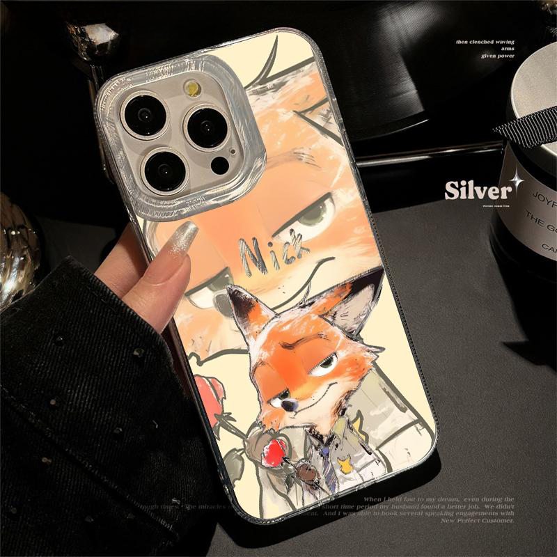 Ensemble de coques pour iPhone inspirées de Zootopie – Judy Hopps & Nick Wilde