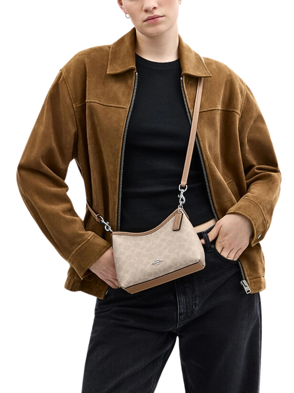 Luna Mini Shoulder Bag | Versatile Crossbody & Top Handle