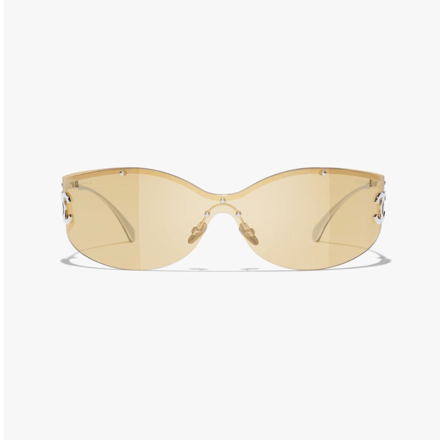 Neu eingetroffene, haute-luxuriöse randlose Wrap-Around-Sonnenbrillen
