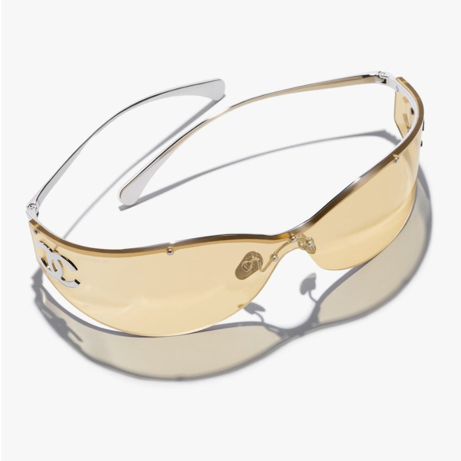 Neu eingetroffene, haute-luxuriöse randlose Wrap-Around-Sonnenbrillen