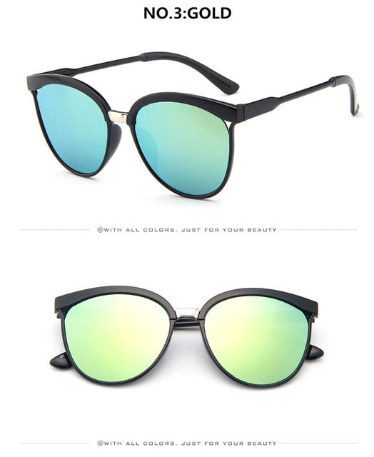 キャットアイブランドデザイナーサングラス女性の高級プラスチックサングラスクラシックレトロ屋外眼鏡 Oculos デゾル Gafas