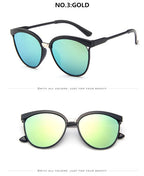 キャットアイブランドデザイナーサングラス女性の高級プラスチックサングラスクラシックレトロ屋外眼鏡 Oculos デゾル Gafas