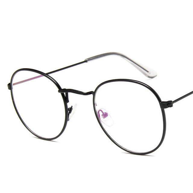 LeonLion Mirror Metal Sunglasses Women Vintage Brand Designer Flat Round Glasses UV400 Street Beat Oculos De Sol Gafas