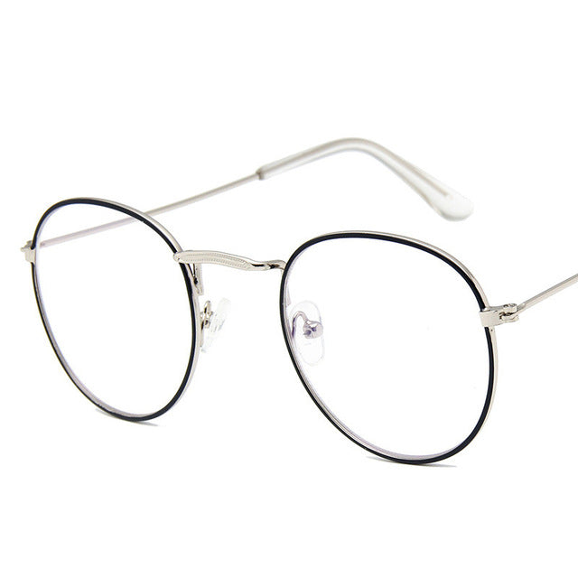 LeonLion Mirror Metal Sunglasses Women Vintage Brand Designer Flat Round Glasses UV400 Street Beat Oculos De Sol Gafas